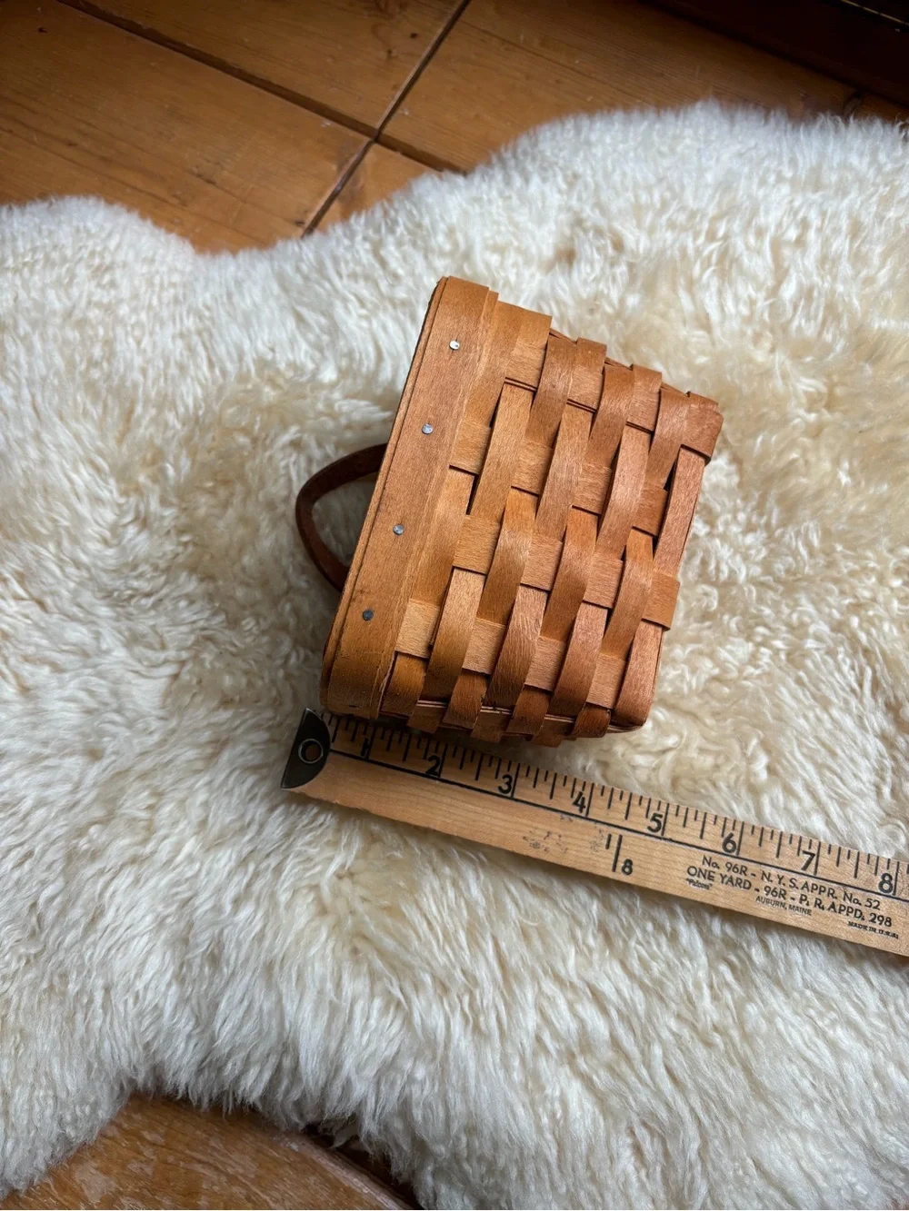 Vintage 90s Longaberger Basket